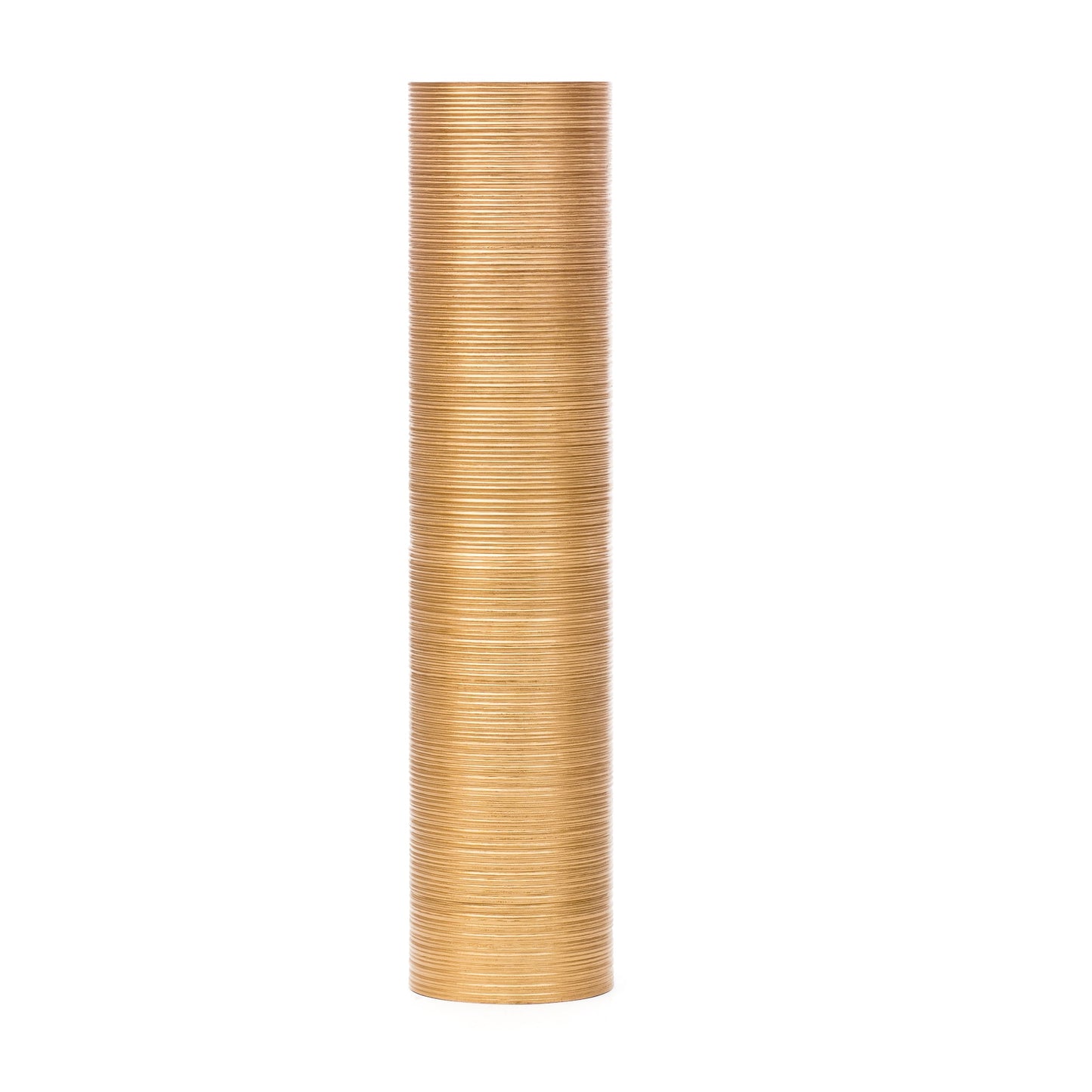 Large Mango Wood Floor Vase – Handcrafted Decorative Highlight from Thailand, 85 cm