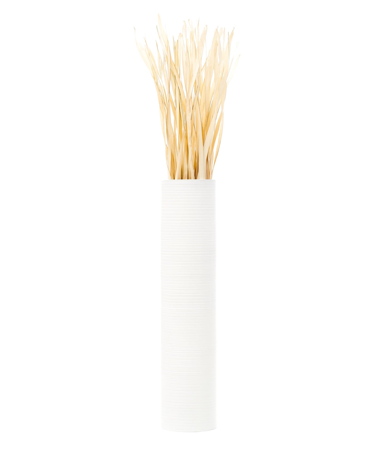 Large Mango Wood Floor Vase – Handcrafted Decorative Highlight from Thailand, 85 cm