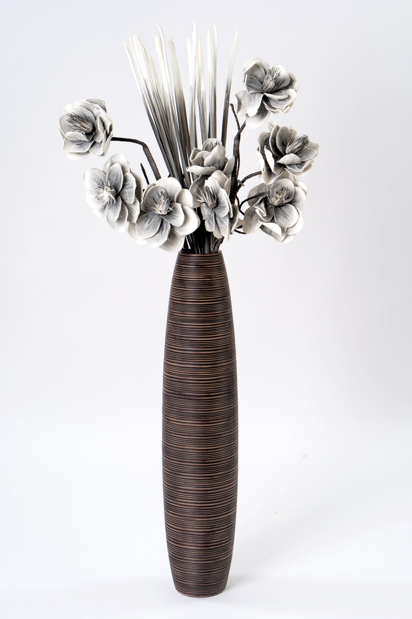 Large Resin Floor Vase – Stylish Waterproof Vase for Fresh & Dried Flowers, 85 cm