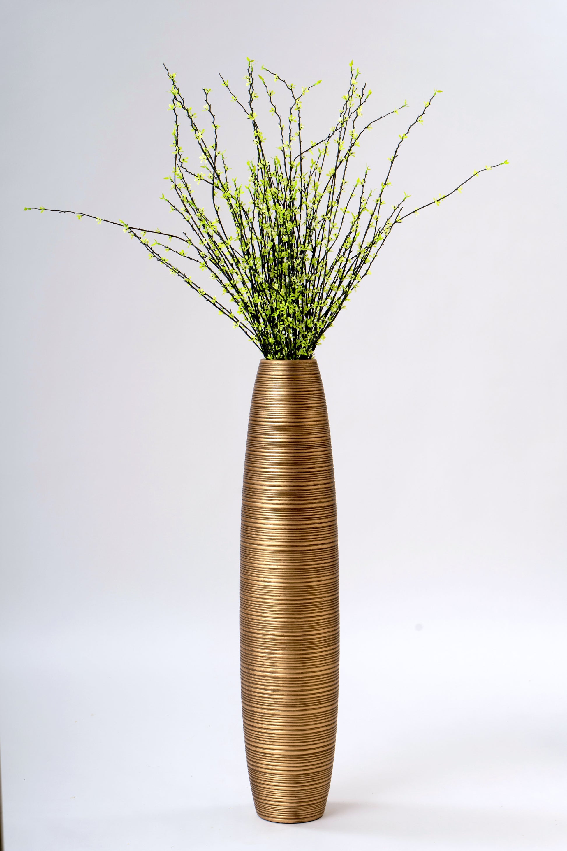 Large Resin Floor Vase – Stylish Waterproof Vase for Fresh & Dried Flowers, 85 cm