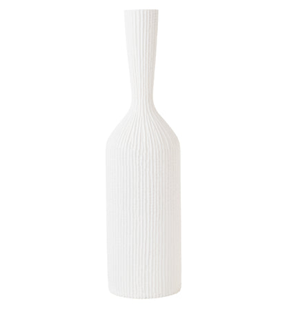 Large Resin Floor Vase – Stylish Waterproof Vase for Fresh & Dried Flowers, white, 65 cm