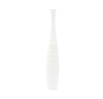 Große Bodenvase aus Mangoholz - Handgefertigtes Deko-Highlight aus Thailand