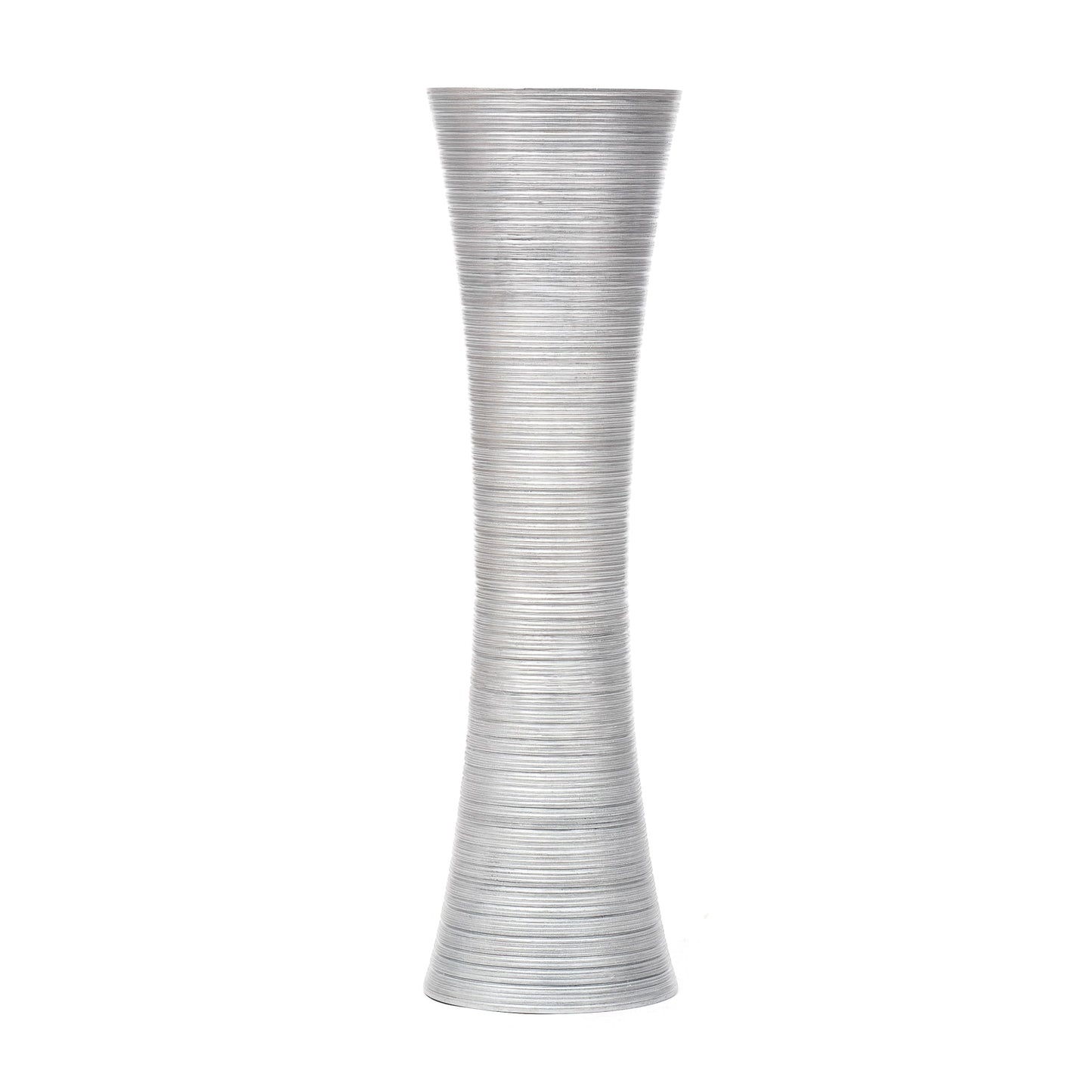 Large Mango Wood Floor Vase – Handcrafted Decorative Highlight from Thailand, 85 cm