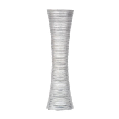 Large Mango Wood Floor Vase – Handcrafted Decorative Highlight from Thailand, 85 cm