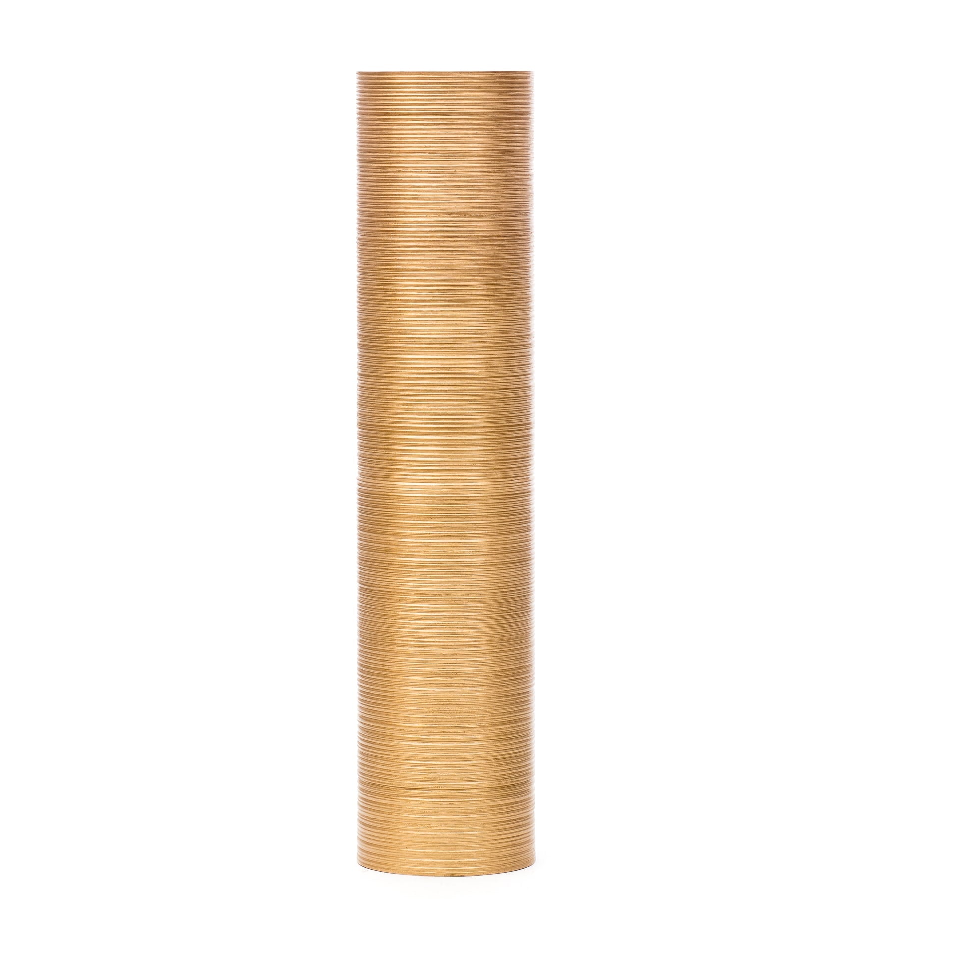 Large Mango Wood Floor Vase – Handcrafted Decorative Highlight from Thailand, 85 cm