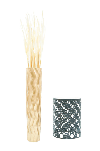 Large Mango Wood Floor Vase – Handcrafted Decorative Highlight from Thailand, 85 cm