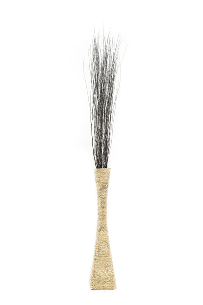 2-Pack Rattan Sticks for Floor Vases – Natural Decorative Twigs ( 8 per Bundle), black brown, Rattan Branches